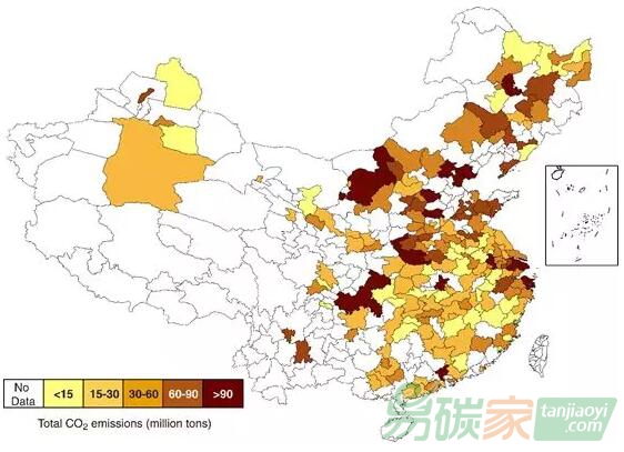我國(guó)2010年地市級(jí)二氧化碳、能源、社會(huì)經(jīng)濟(jì)數(shù)據(jù)清單